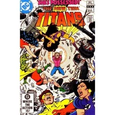 New Teen Titans #17 - 1980 series DC comics VF [q,