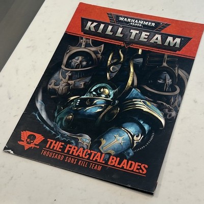 The Fractal Blades - Thousand Sons Kill Team Booklet - Games Workshop - Rare!!