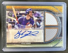 2025 Topps Museum Kyle Tucker Signature Dual Relic Auto #/199
