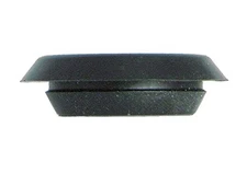 2 1/2" 2.5 inch Flush Mount Black Plastic Body and Sheet Metal Hole Plug Qty 5