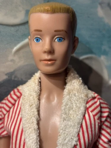 Vintage Mattel 1962 Painted Blonde Hair Ken Doll