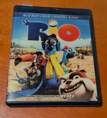 Rio Blu-ray Anne Hathaway  Jesse Eisenberg  Carlos Saldanha  Jemaine Clement