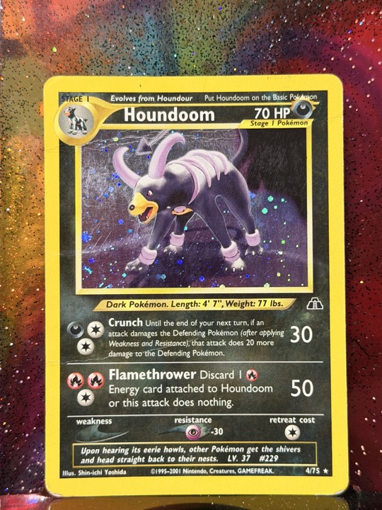 Houndoom 4/75 Neo Discovery Holo