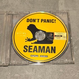 【Rare】Forbidden Pet Seaman with Soft, Box, Microphone, and Instructions