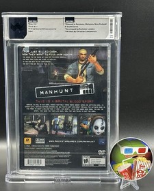 Manhunt &bull; WATA 9.8 A++ &bull; 1st Print &bull; PlayStation 2 &bull; Not VGA/CGC