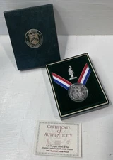 1995 Atlanta Olympics Baseball Half Dollar Coin & Pin