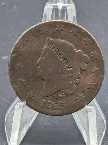 Photo of a 1825-P Large Cent from an eBay listing that sold on Jul 20, 2026