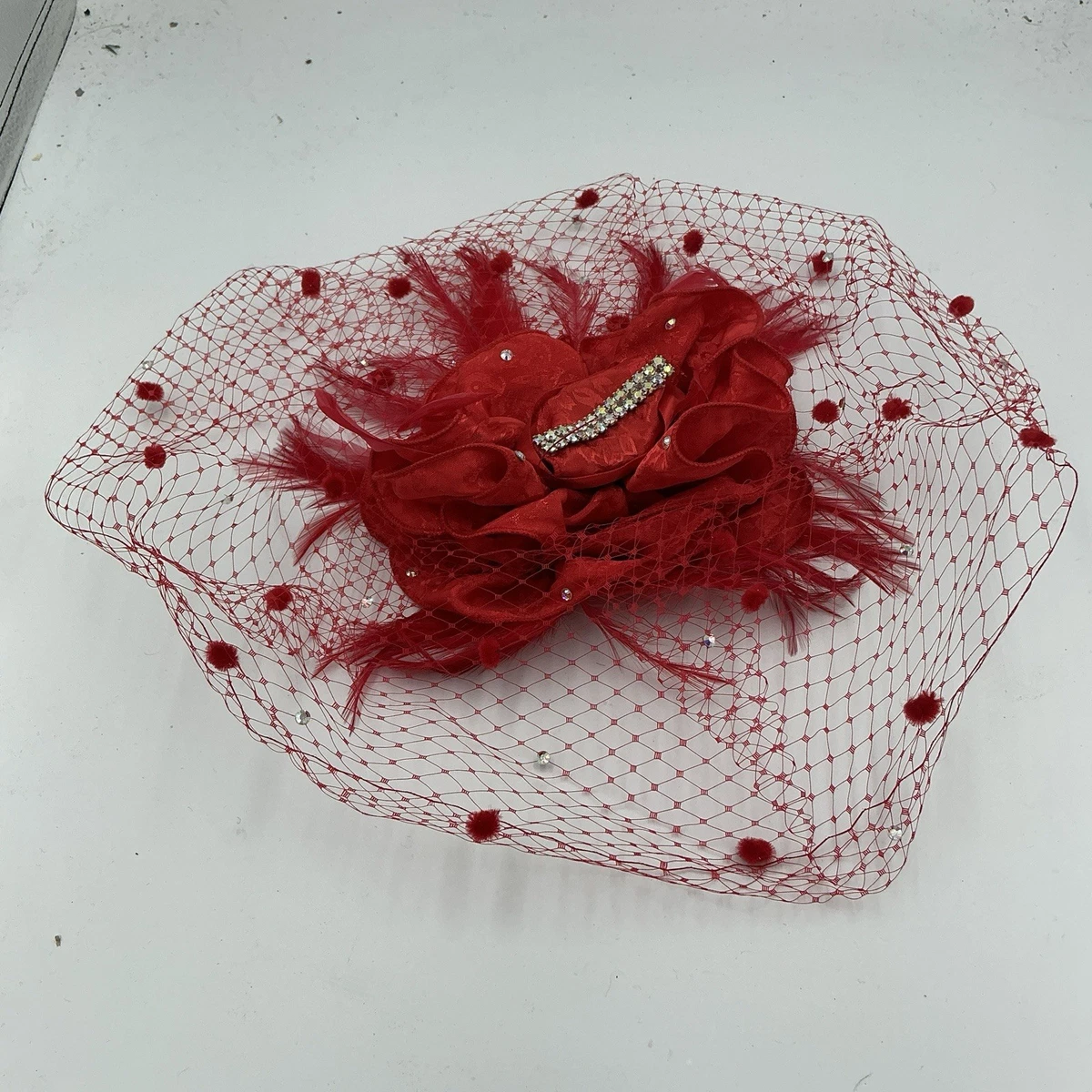 Rhinestone Wedding Fascinators & Headpieces for Women for  display picture 2