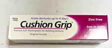 Cushion Grip Thermoplastic Denture Adhesive, 1 Oz, 1 Pack FAST FREE USA SHIPPER
