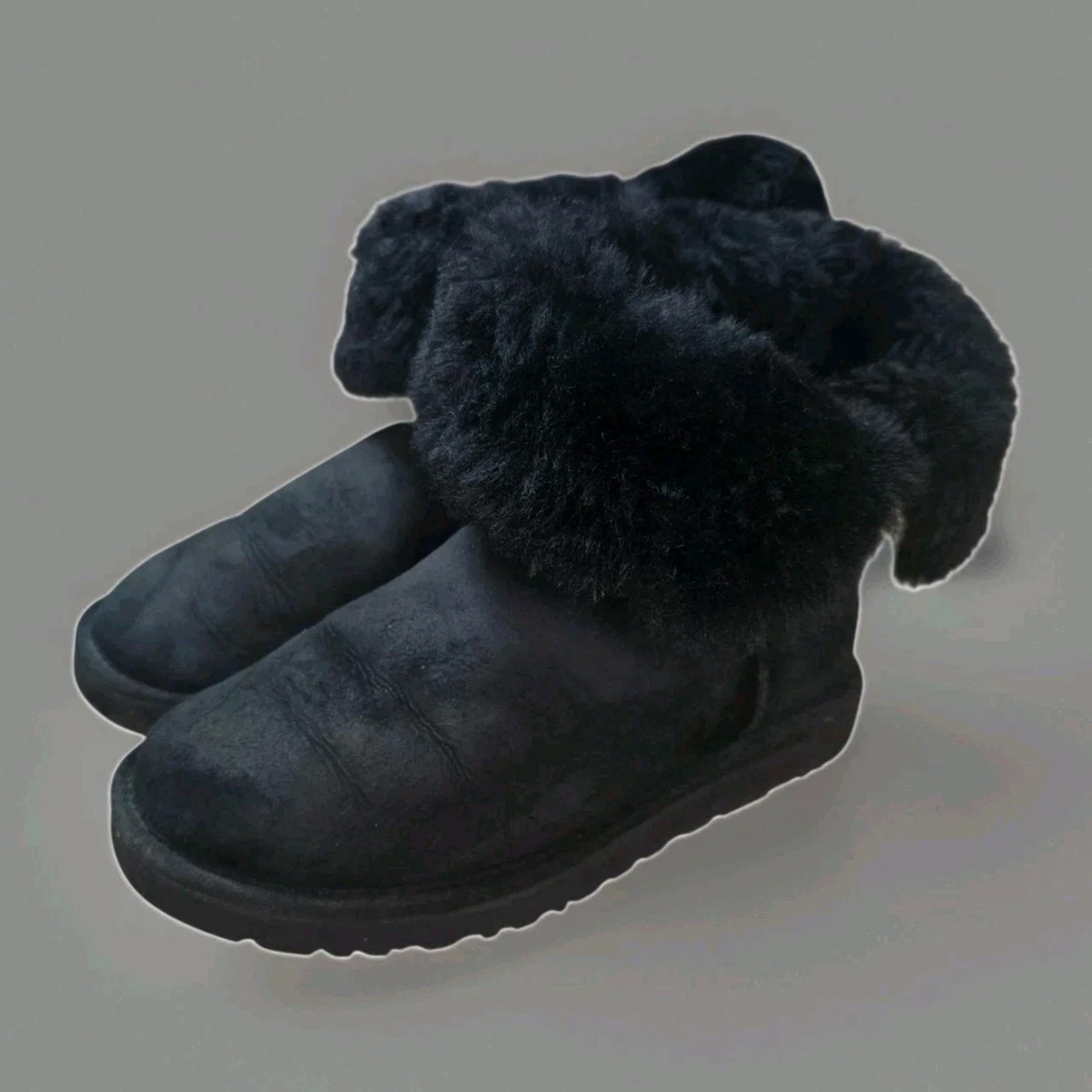 Ugg Classic Short Black for sale - eBay