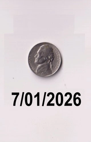 1952-S Jefferson Nickel — photo from the most recent tracked eBay sale