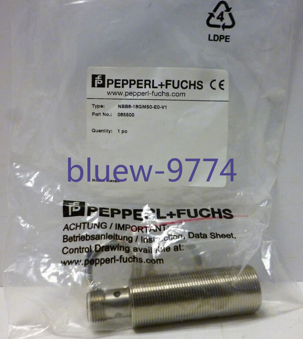 Sensore Induttivo Pepperl+Fuchs NBB8-18GM50-E2-V1 – Nuovo, Industriale