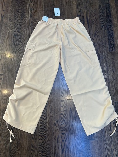 $110 Nike Jordan Chicago Pants Women's Size Large Gold Yellow DZ4436 251 Cargo - Picture 7 of 7