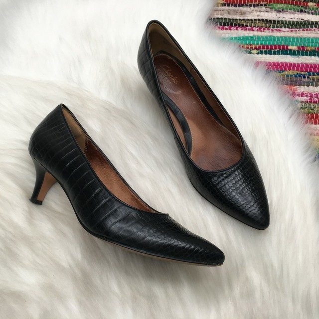 clarks sage copper pump