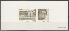 France Sc3869 Philatelic Associations, Architecture, Cociergerie, Deluxe Sheet