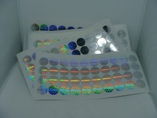 400 Pcs Pack Lot 15mm Round Original Hologram Security Round Proof Sticker Label