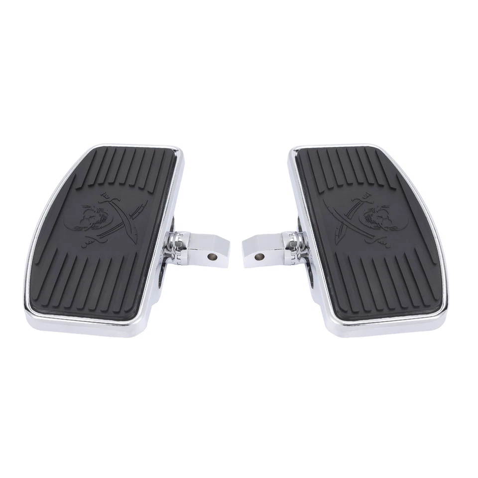 Rear Footboard Floorboard for Yamaha V-star XVS 650 1100 Kawasaki Vulcan VN1500 Foto 2 de 4