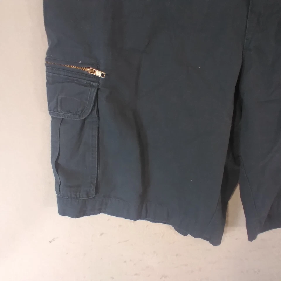 Realtree cargo Pantalones Cortos Hombre 38 x 10 Azul Ligero Algodón Ripstop Exterior Foto 4 de 4