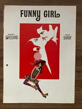 Funny Girl Barbra Streisand Omar Sharif Medford 1968 Danish Movie Press Release