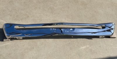 S FORD FALCON FRONT NEW TRIPLE CHROME PLATED IMPACT BUMPER 1968