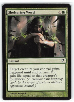 Sheltering Word *Common* Magic MtG x1 Avacyn Restored SP