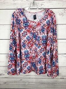 Swimsuits-For-All-Size-24-Shirt-Rashguard-Pink-Long-Sleeve-Top-NEW