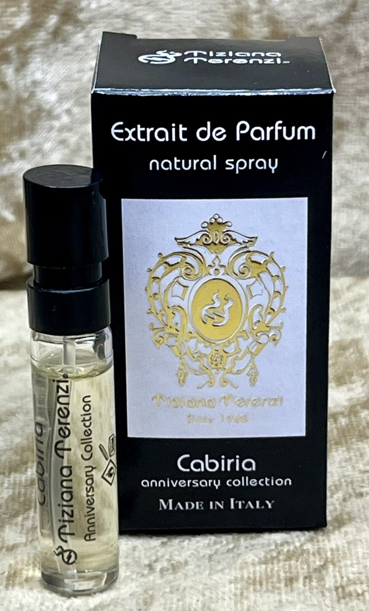 Tiziana Terenzi Cabiria Extrait de Parfum 1 Sample Vials Spray 1.5