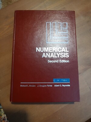 Numerical Analysis, Second Edition by Burden Faires Reynolds, 1981, Mathematics