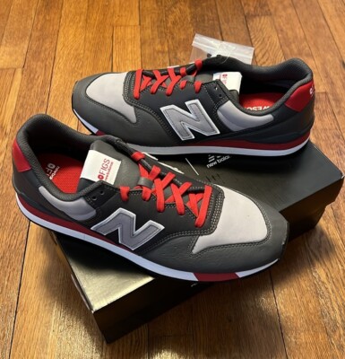 New Balance FIGS x 996 Grey Red Sneaker Size 12