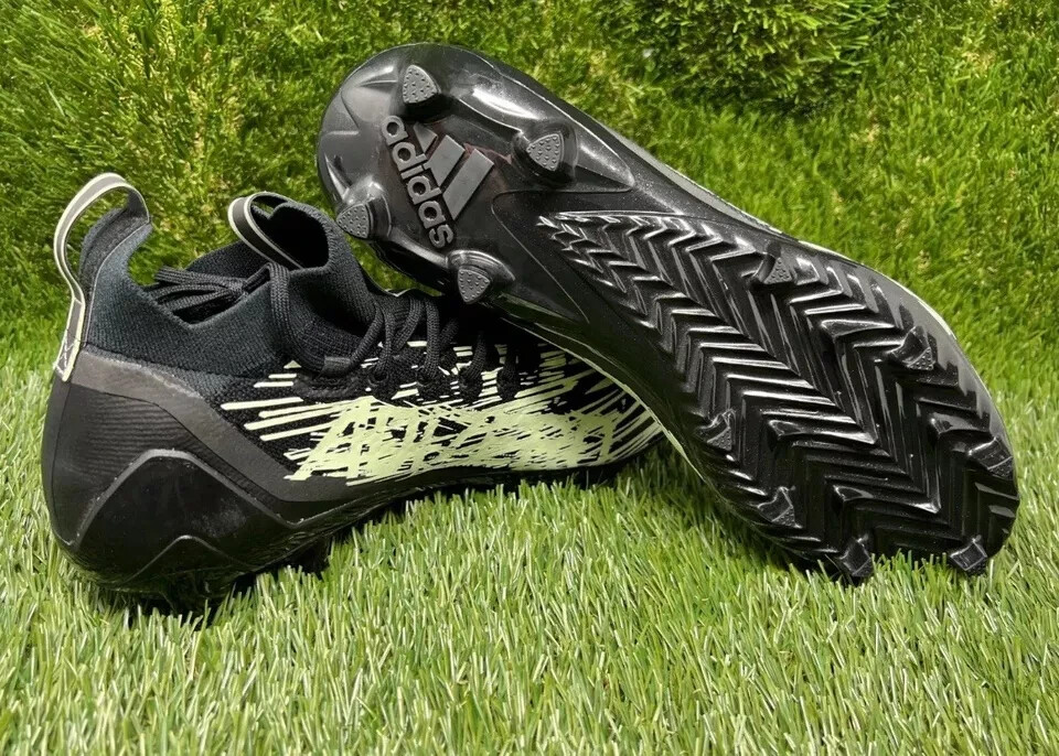 adidas Adizero 12.0 Football Cleats Glow in the Dark Black  display picture 2
