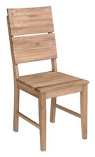 Esszimmerstuhl Küchenstuhl Holzstuhl Stuhl Braun Wildeiche Eiche Holz Massiv