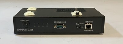 Aviosys International IP Power 9258 Remote Power Switch, Black ''D4E''