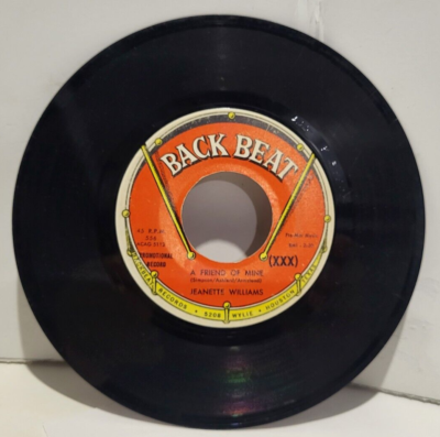 JEANETTE WILLIAMS A friend of mine/You didn't know then PROMO 45