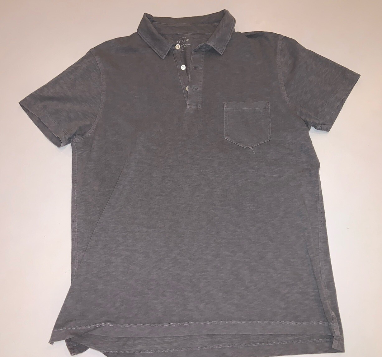 LOT (3) J Crew Mens Polo Shirt Garment Dyed + Nautica + Penguin Size L image 5
