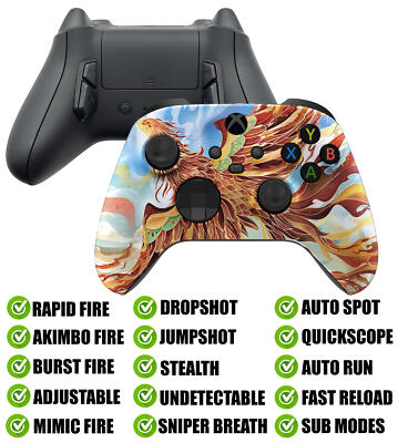 Phoenix Tail Modded Reflex Buttons Rapid Fire Mod Controller for Xbox Series X S