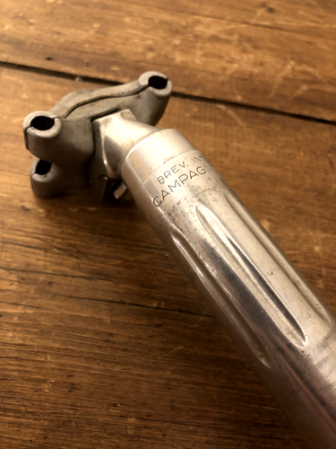 Superbe Tige De Selle 3ttt Record Vintage 27.2 Mm – Alu Des Années 70, état Propre
