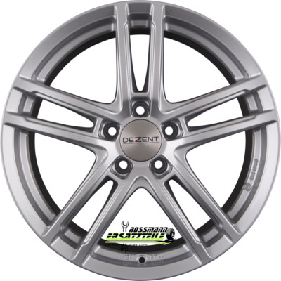 Dezent TZ silver 6x16 ET43 - LK5/112 ML57.1 Felge Alu