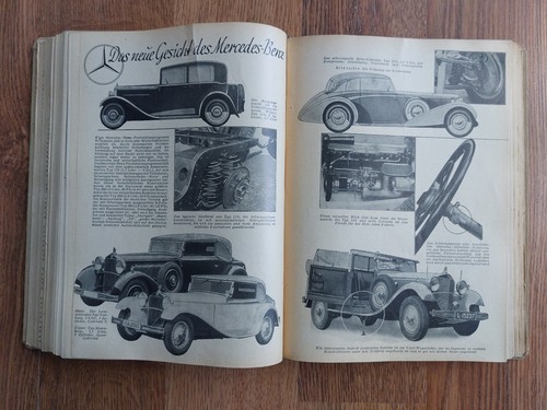 1933. Das Magazin. Set of 5 vintage german magazines illustrated. Convolute book - Picture 19 of 24