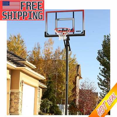 Lifetime 50 Adjustable In-Ground Basketball Hoop