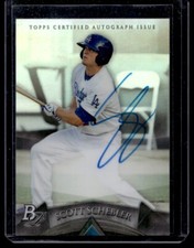 2014 Bowman Platinum Prospect Autographs Scott Schebler Auto Los Angeles Dodgers