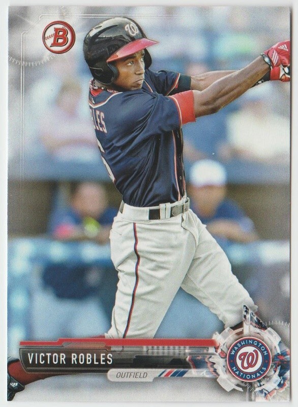 2017 Bowman Prospects Baseball #BP73 Victor Robles - Washington Nationals