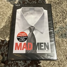Mad Men: Season Two DVD, 2008 New Sealed AMC Jon Hamm Period Drama Series