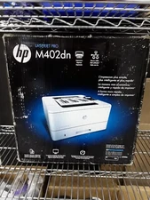 HP LaserJet Pro M402dn Duplex Monochrome Laser Printer - White