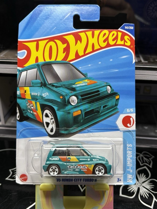 Hot Wheels 2025 Treasure Hunt 85 Honda City Turbo II HW J-Imports 141/250 🔥🔥