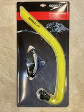 Speedo Unisex Adult Swim Training Snorkel Bullet Head NEW