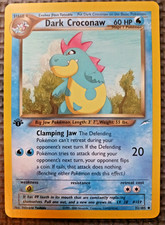 2002 Pokemon Neo Destiny 1st Edition #32 Dark Croconaw LP+ on eBay