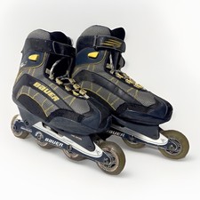 BAUER IN-LINE HOCKEY ROLLER BLADES Xtra 6.0. SIZE 9 Bauer Blue