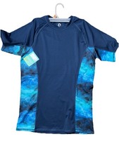 BRP OEM Sea-Doo Rashguard Shirt Marine Navy Men's Size: Med 4546660689 New