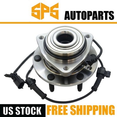 Front Wheel Hub & Bearing for Chevy Trailblazer GMC SUV w/ABS 6 Lug 513188x1