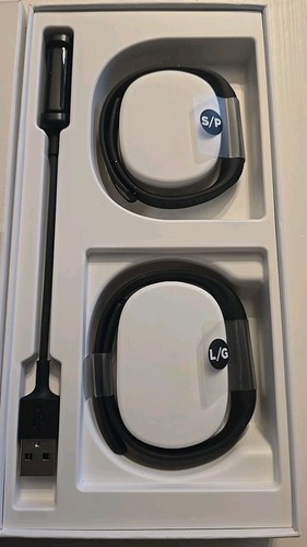 Bracelet D'Activité Fitbit Flex 2 (FB403BK) Noir - Grand/Petit, Résistant à L'Eau